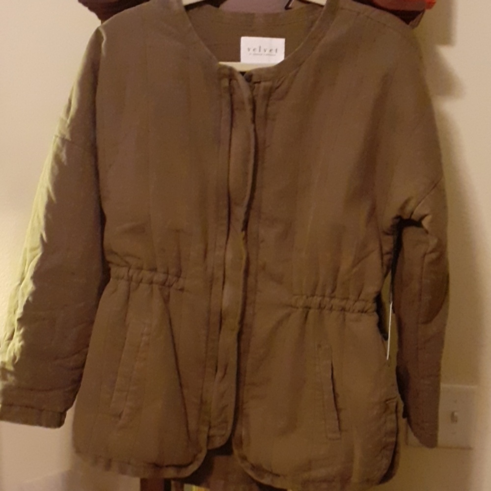 Velvet by Graham & Spencer Olive Jacket